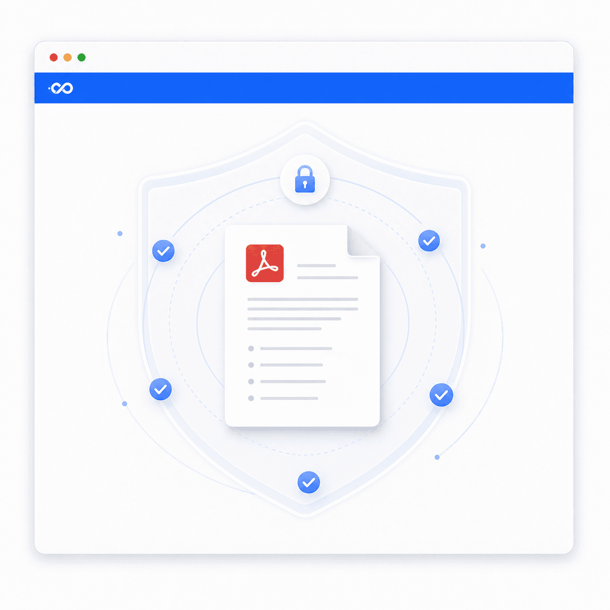 Your PDF is never uploaded anywhere